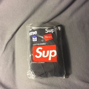 Supreme X Hanes boxer briefs